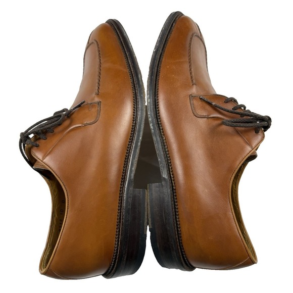 Magnanni Brown Leather Spilt Toe Derby Shoes Men\'s Size 10 D #8114 Made in Spain main image 8